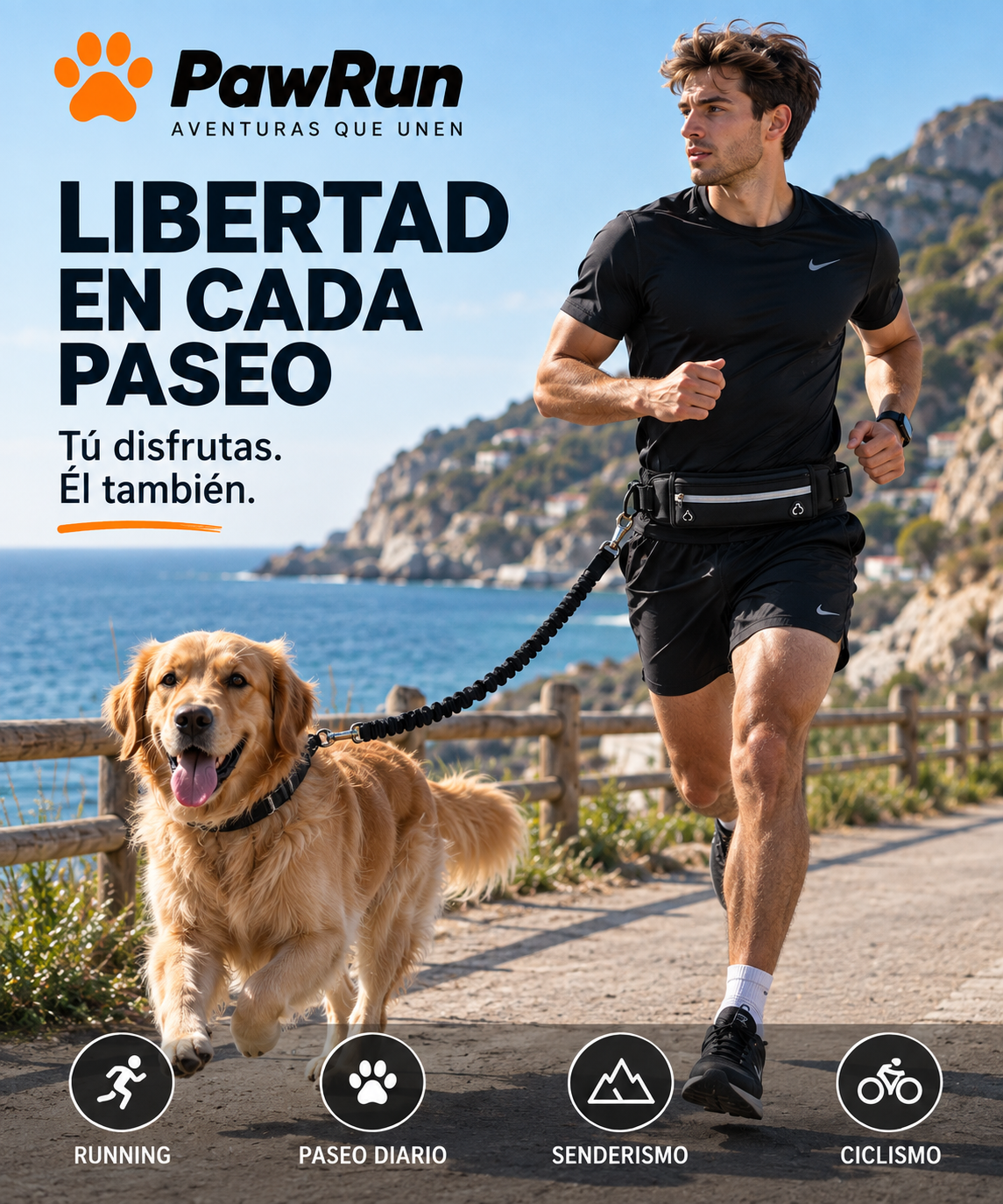 Correa Manos Libres para Perros | PawRun