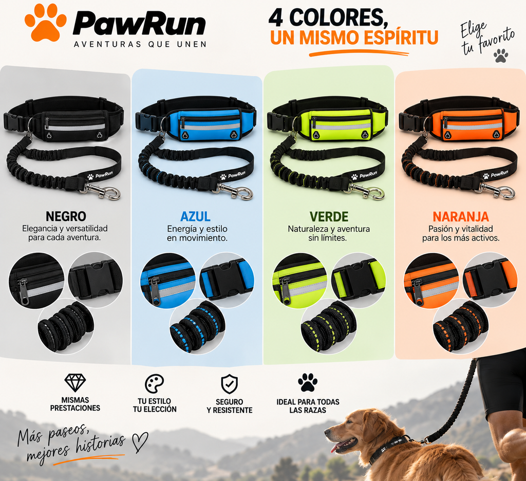 Correa Manos Libres para Perros | PawRun
