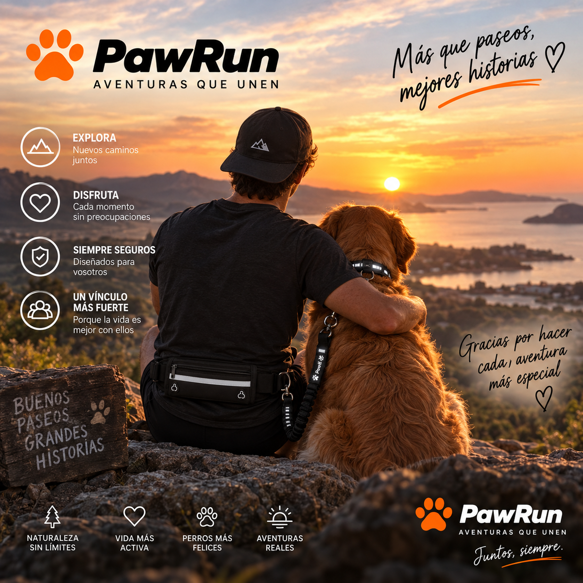Correa Manos Libres para Perros | PawRun